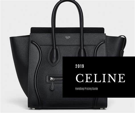 celine bag 2019 price|Celine bag price list.